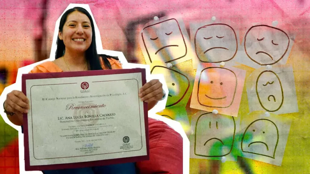 Premian a egresada BUAP por tesis sobre impacto emocional de especialistas que atienden violencia de género