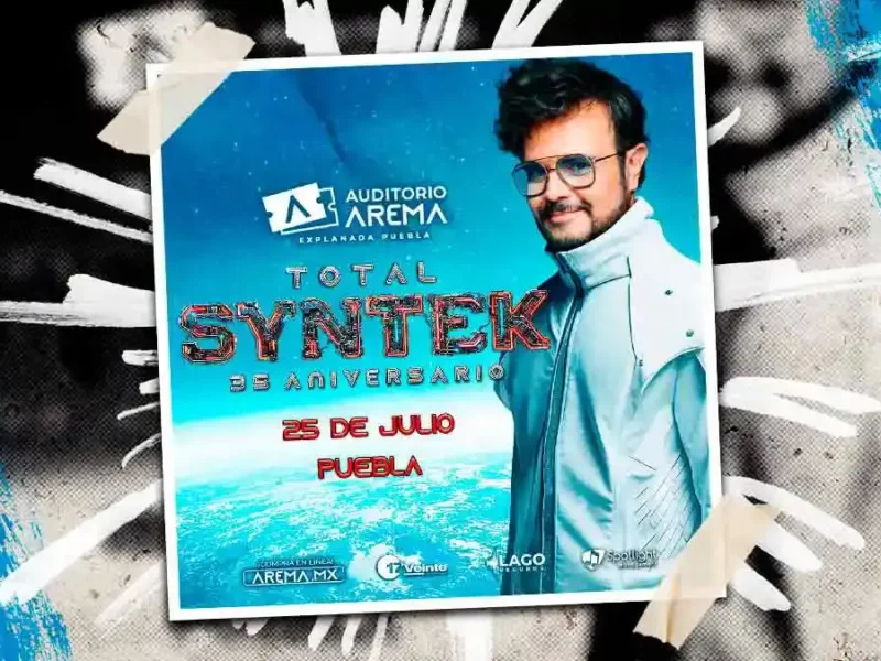 Aleks Syntek festejará 35 años de trayectoria con concierto en Puebla