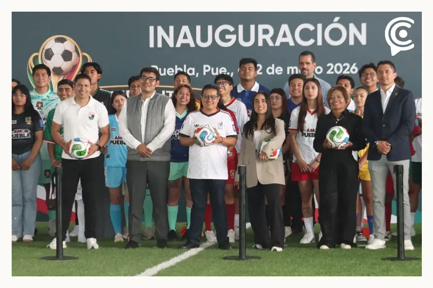 Inauguran Mundialito Universitario 2026 en Puebla; participarán más de mil 400 jóvenes