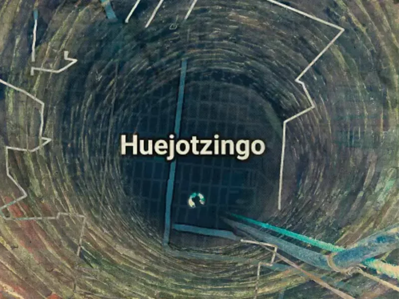 Colapsa pozo de agua en Huejotzingo, Puebla; gobierno municipal advierte riesgo por sobrecarga