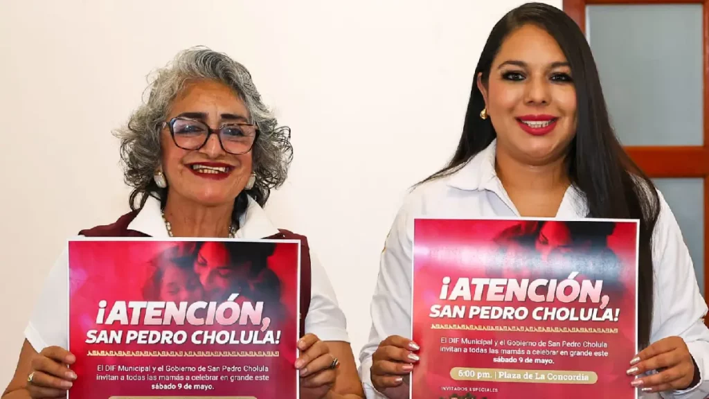 Tonanztin Fernández presenta festejo para celebrar a las mamás de San Pedro Cholula