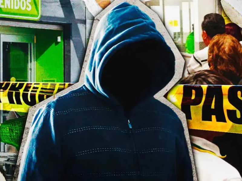 Delincuentes roban celulares en Bodega Aurrerá de Vía Amalucan; detienen a uno