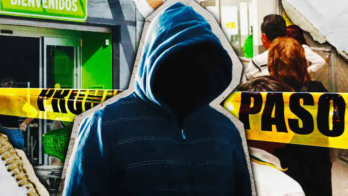 Delincuentes roban celulares en Bodega Aurrerá de Vía Amalucan; detienen a uno