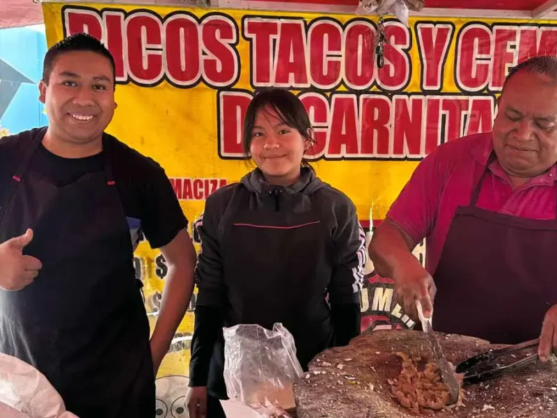 La Taquería Número 1 cumple 15 años en El Carmen, Puebla con sus carnitas