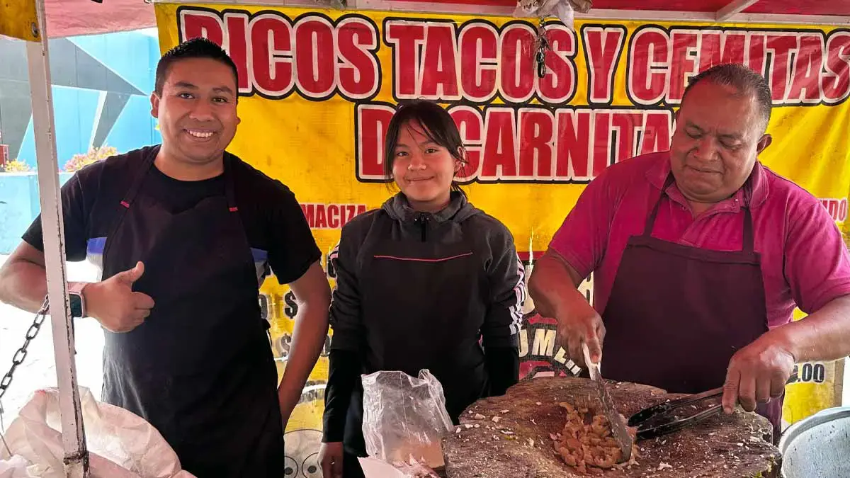 La Taquería Número 1 cumple 15 años en El Carmen, Puebla con sus carnitas