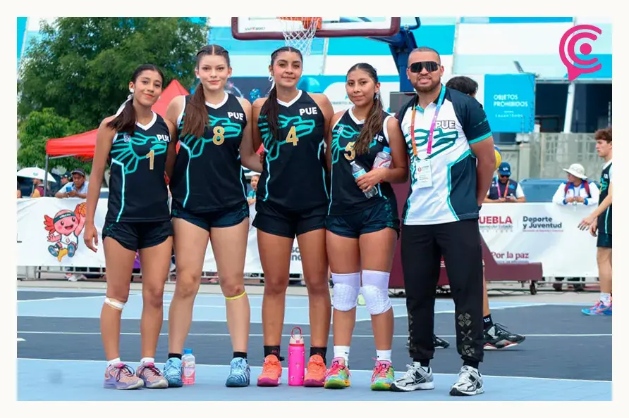 Puebla suma medalla de bronce en básquetbol 3x3 de la Olimpiada Nacional 2026