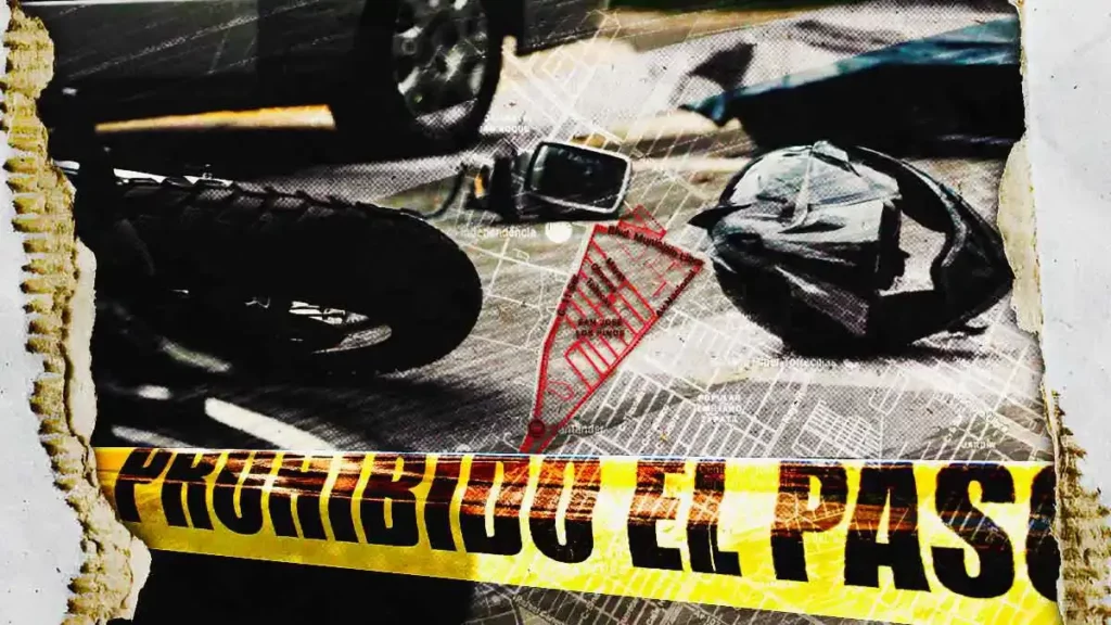 Motociclista de 18 años muere tras chocar contra barda y auto en 11 Sur, Puebla