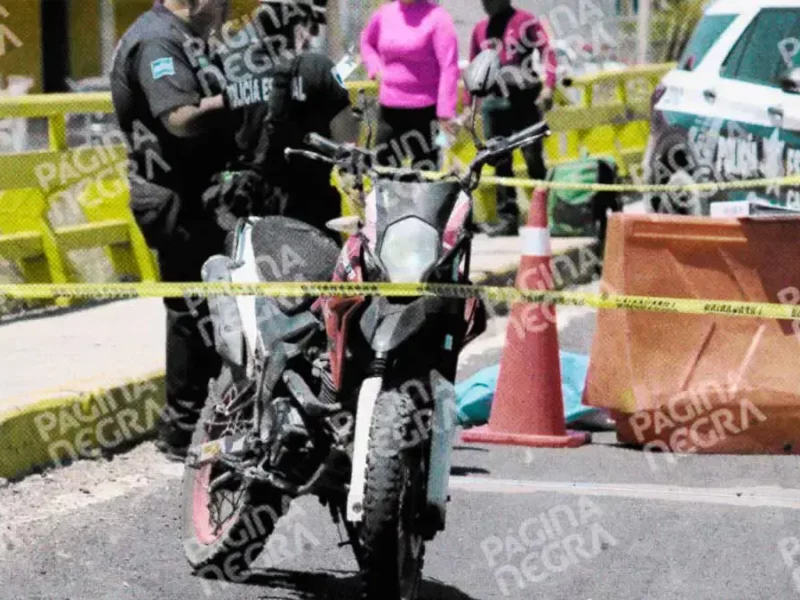 Muere repartidor de Uber Eats tras derrapar en Periférico Ecológico de Puebla