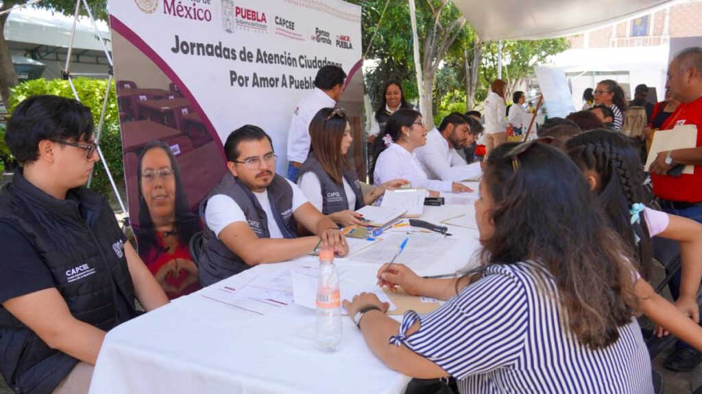 Impulsan conectividad e infraestructura en Texmelucan con Jornada “Por Amor a Puebla”