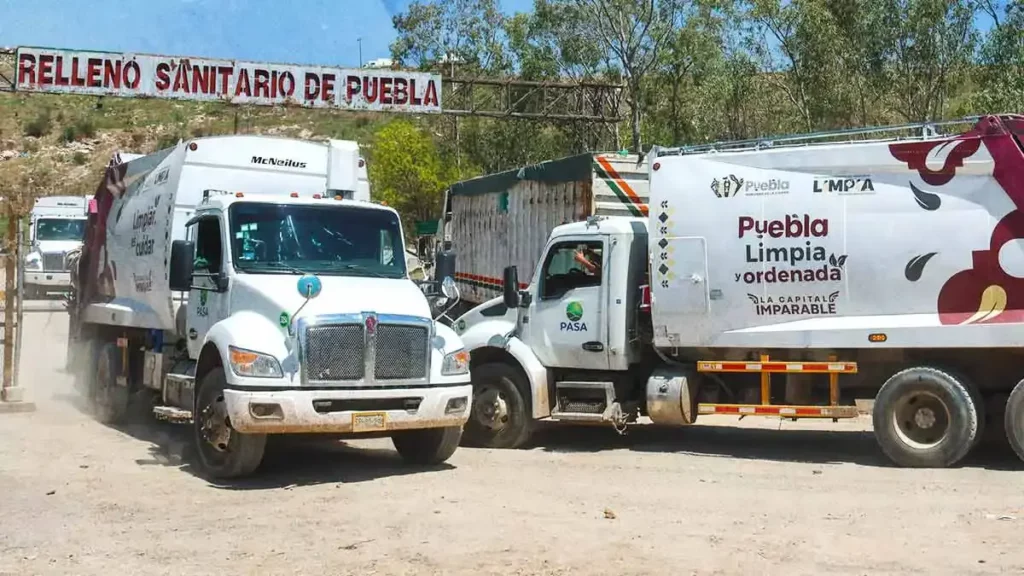 Tras cierre parcial de Chiltepeque, basura de Puebla y cinco municipios va al relleno de Atlixco
