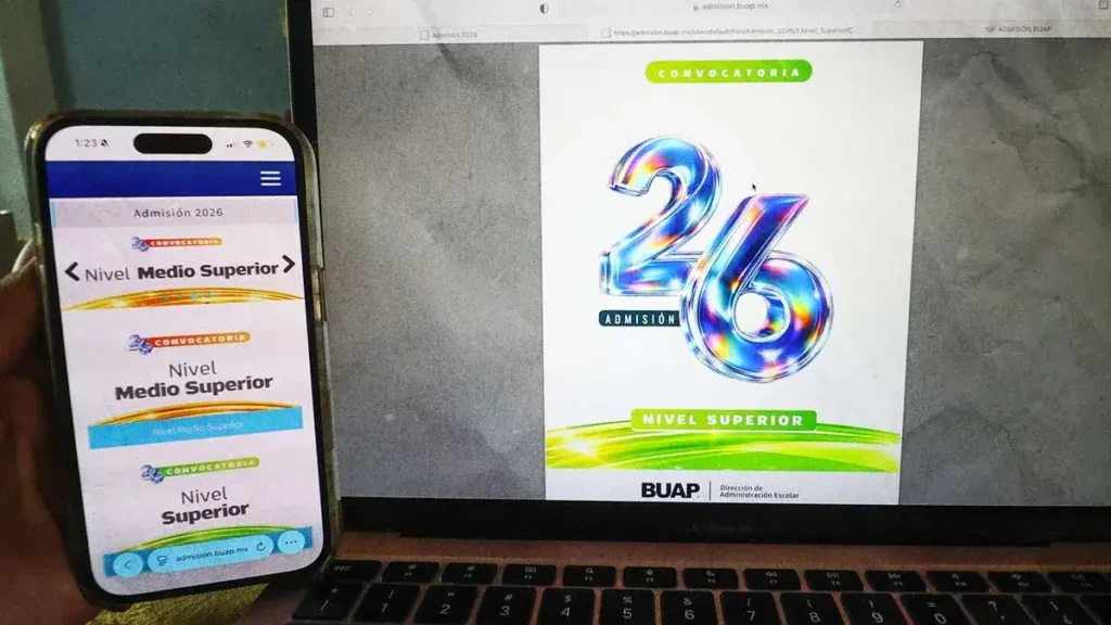 BUAP anuncia ingreso directo en 99 programas para el Proceso de Admisión 2026