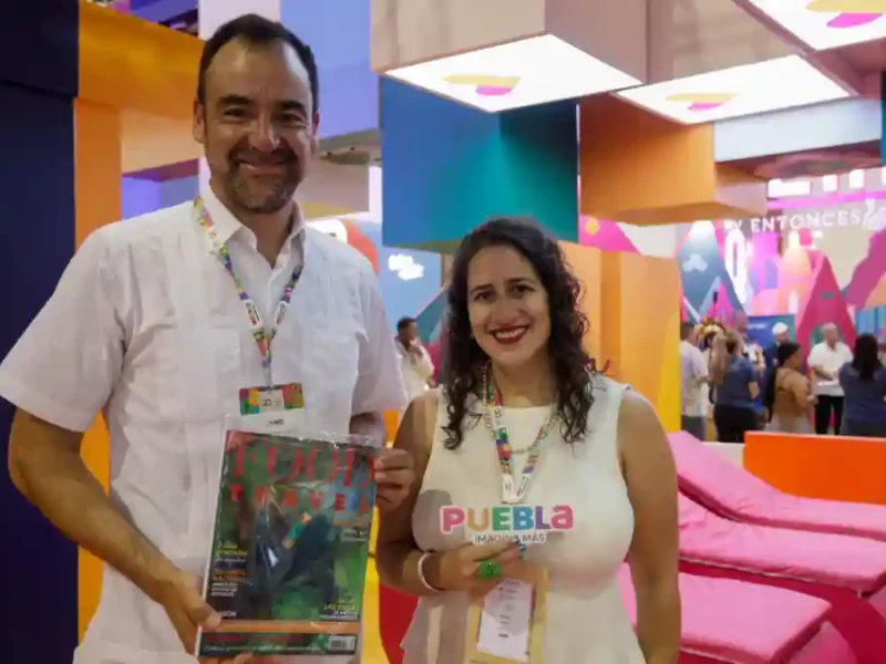 Proyecta gobierno de Pepe Chedraui a la ciudad de Puebla en el Tianguis Turístico México 2026