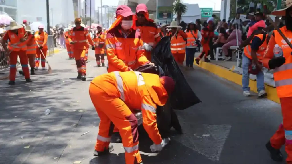 Gobierno de Pepe Chedraui garantiza limpieza en desfile del 5 de mayo