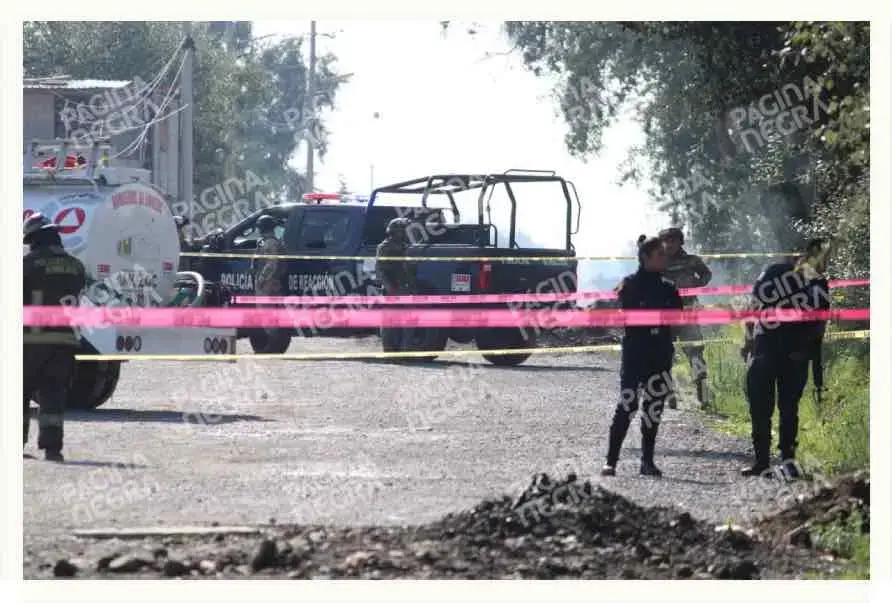 Abandonan cuerpo dentro de auto calcinado en Amozoc, Puebla