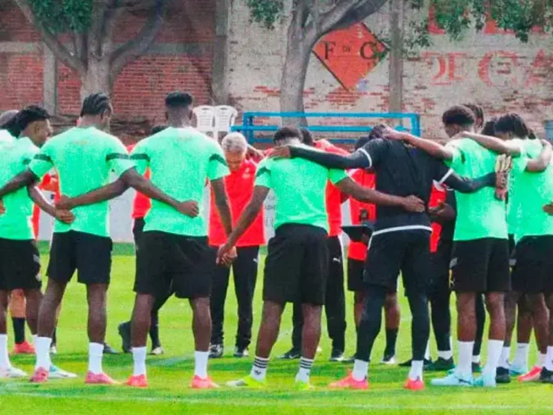 Selección de Ghana ya se encuentra en Puebla para enfrentar su partido ante México