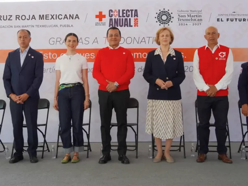 Gobierno de Juan Manuel Alonso se suma a la Colecta Nacional 2026 de la Cruz Roja Mexica
