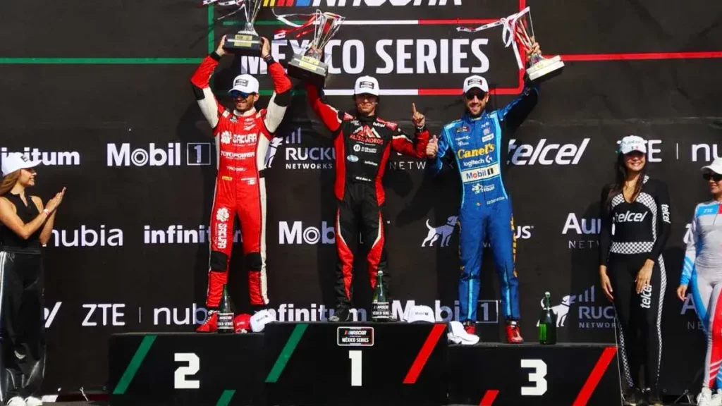 Helio Meza gana “La Poblana 75” de Nascar México Series