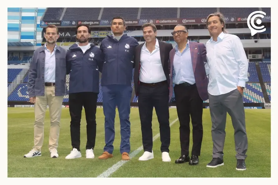 Club Puebla presenta oficialmente a Gerardo Espinoza como nuevo técnico