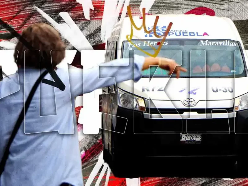 Usuarios rechazan aumento al transporte público en Puebla; gobierno analiza nueva tarifa