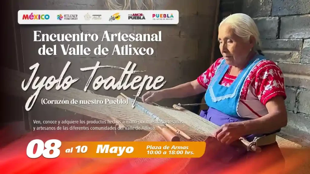Iyolo Toaltepe: Ariadna Ayala invita a vivir el Encuentro Artesanal del Valle de Atlixco