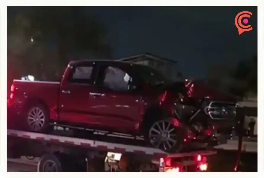 Paola Suárez de “Las Perdidas” sufre aparatoso accidente automovilístico en León