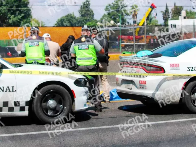 Muere indigente presuntamente atropellado frente a “Los Cochinitos” en la autopista México-Puebla
