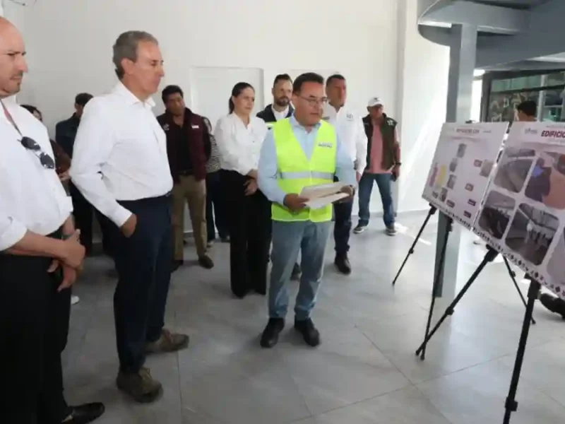 Supervisa Pepe Chedraui trabajos de remodelación en el Centro de Atención Municipal (CAM)