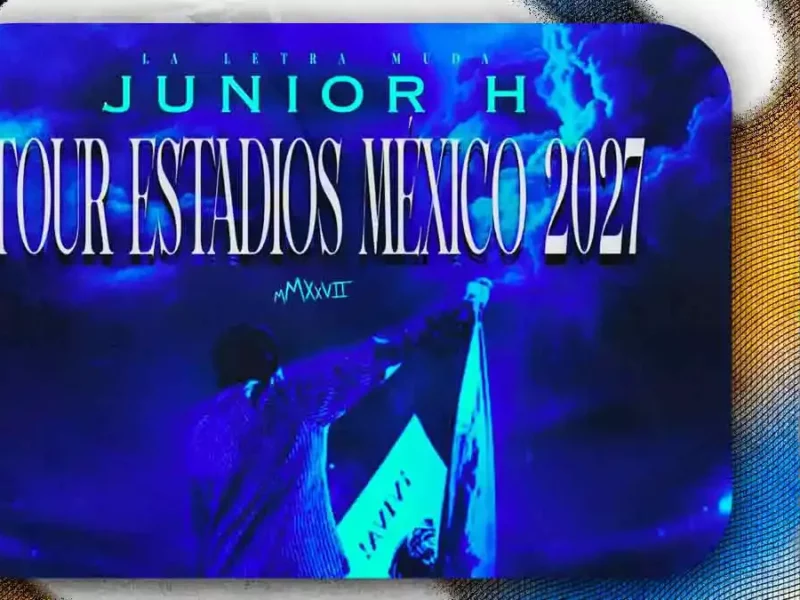 Junior H regresa a Puebla con su Tour Estadios México 2027