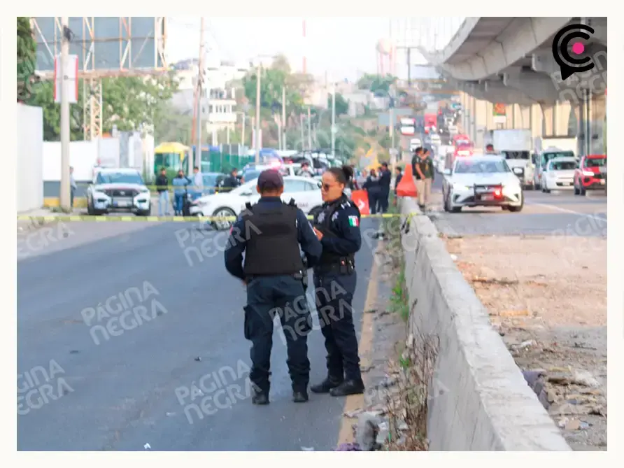 Muere mujer embarazada tras salir proyectada de una moto en la autopista México-Puebla