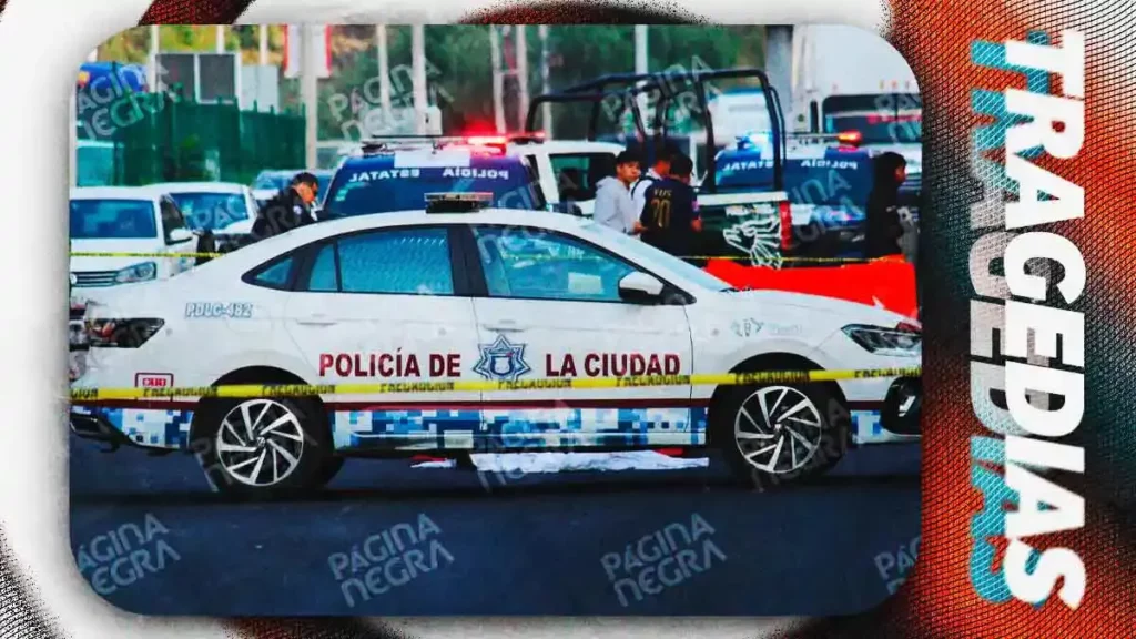 Muere mujer embarazada tras salir proyectada de una moto en la autopista México-Puebla