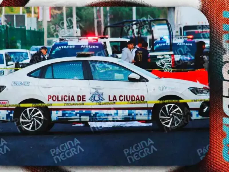 Muere mujer embarazada tras salir proyectada de una moto en la autopista México-Puebla