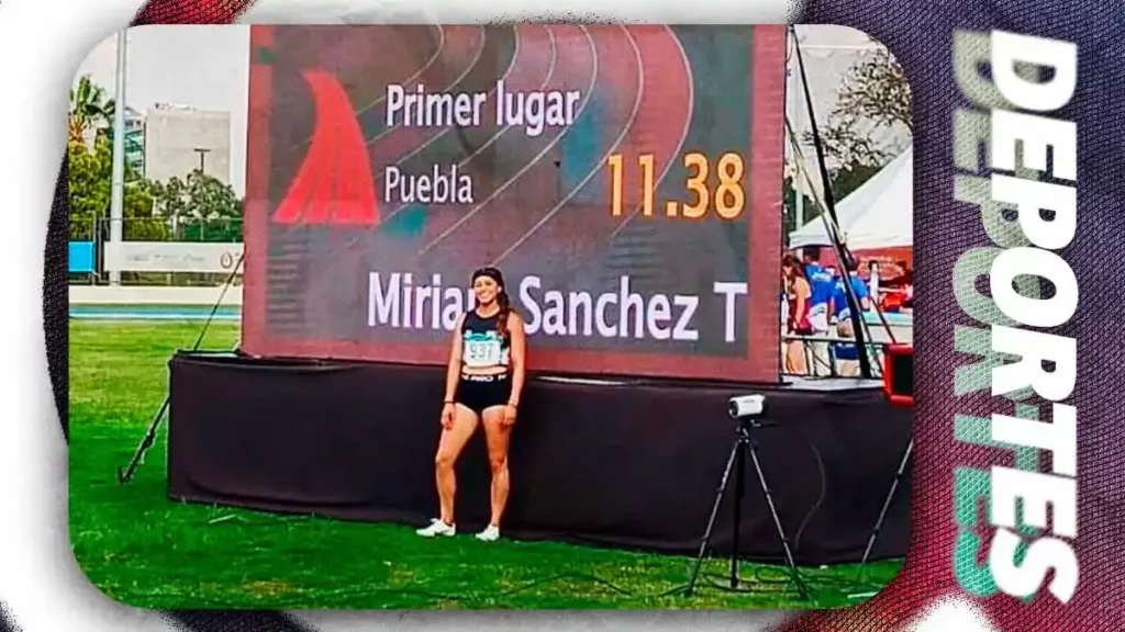 Miriam Sánchez impone nuevo récord en la Olimpiada Nacional 2026 