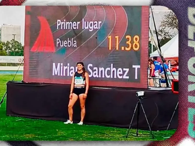 Miriam Sánchez impone nuevo récord en la Olimpiada Nacional 2026 