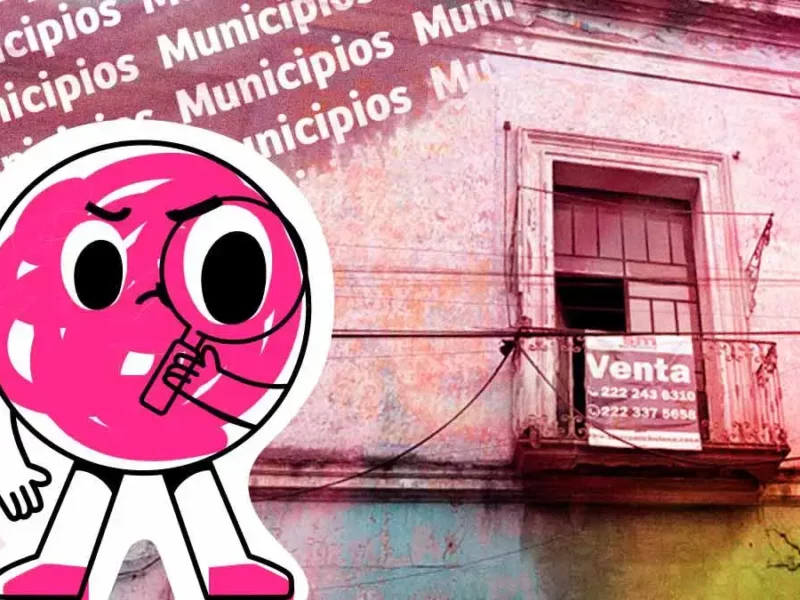 Casonas abandonadas del Centro Histórico de Puebla quedan expuestas a vandalismo y pintas
