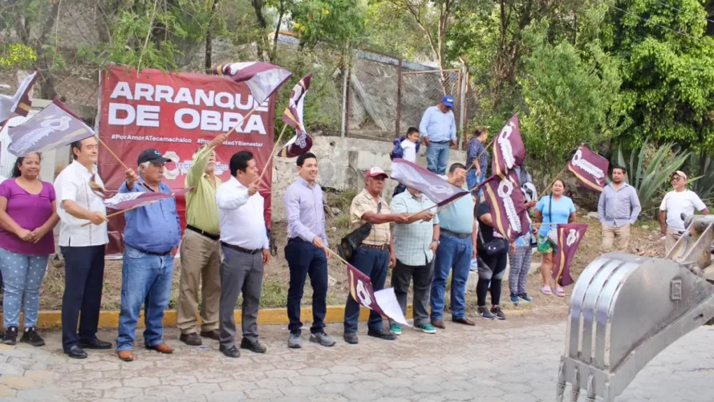 Inicia construcción de línea de conducción de agua potable El Salado – Tecamachalco