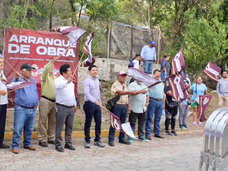 Inicia construcción de línea de conducción de agua potable El Salado – Tecamachalco