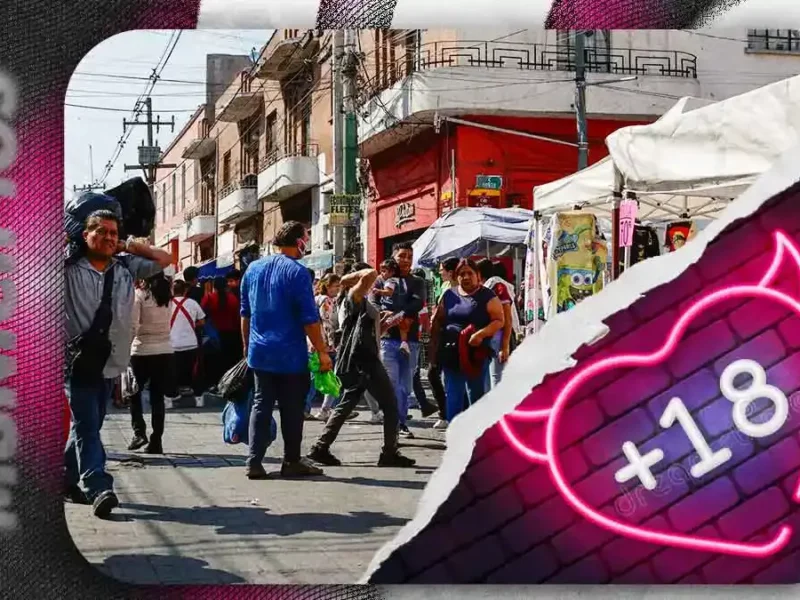 Creador de contenido para adultos continúa filmando en calles del Centro Histórico de Puebla