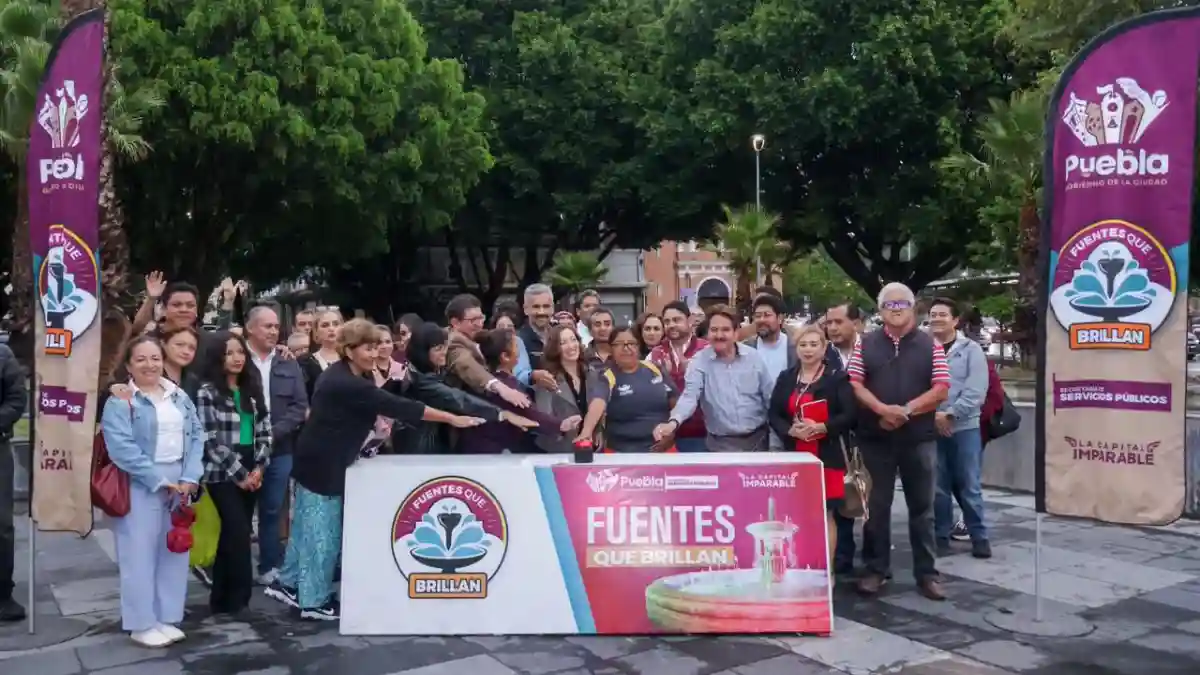 Gobierno de Pepe Chedraui suma cuatro rehabilitaciones más con “Fuentes que Brillan”