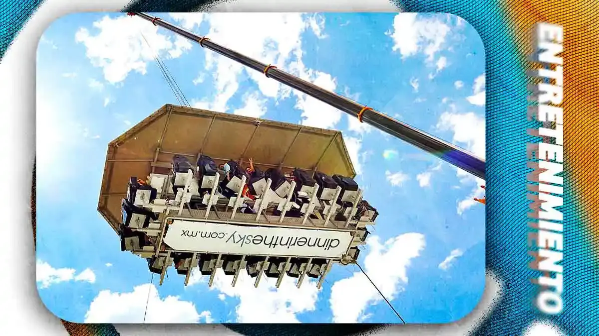 Dinner in the Sky Puebla 2026: precio y fechas para cenar a 45 metros de altura