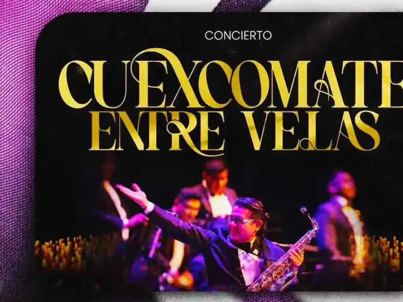 Puebla anuncia nueva edición de "Cuexcomate Entre Velas" con música de saxofón