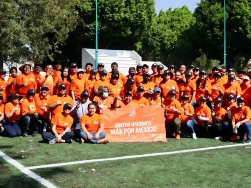 Gobierno de Pepe Chedraui y Home Depot unen esfuerzos para rehabilitar espacios deportivos
