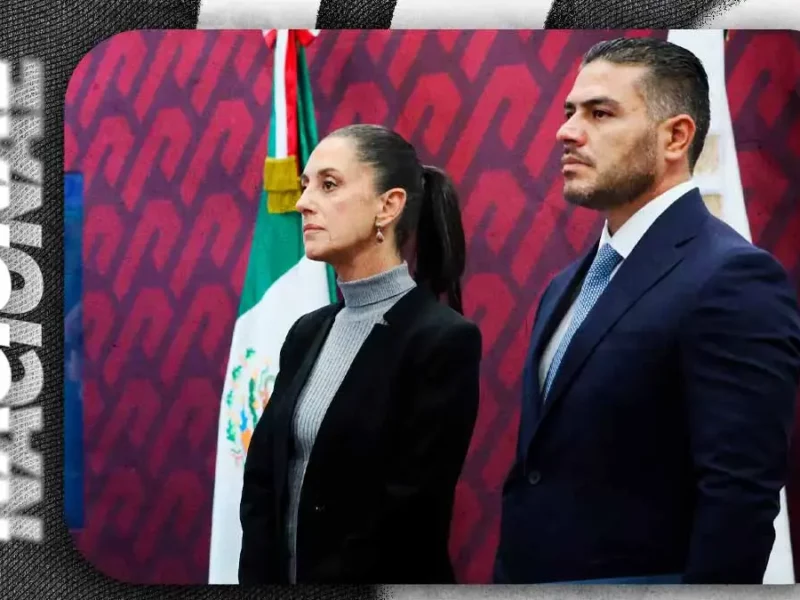 Popularidad de Claudia Sheinbaum se desploma; Omar García Harfuch, el mejor evaluado de su gabinete