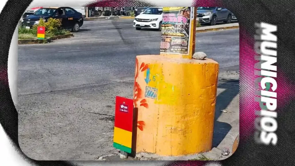 Ayuntamiento de Puebla instala semáforos pluviales para reducir riesgos viales durante lluvias