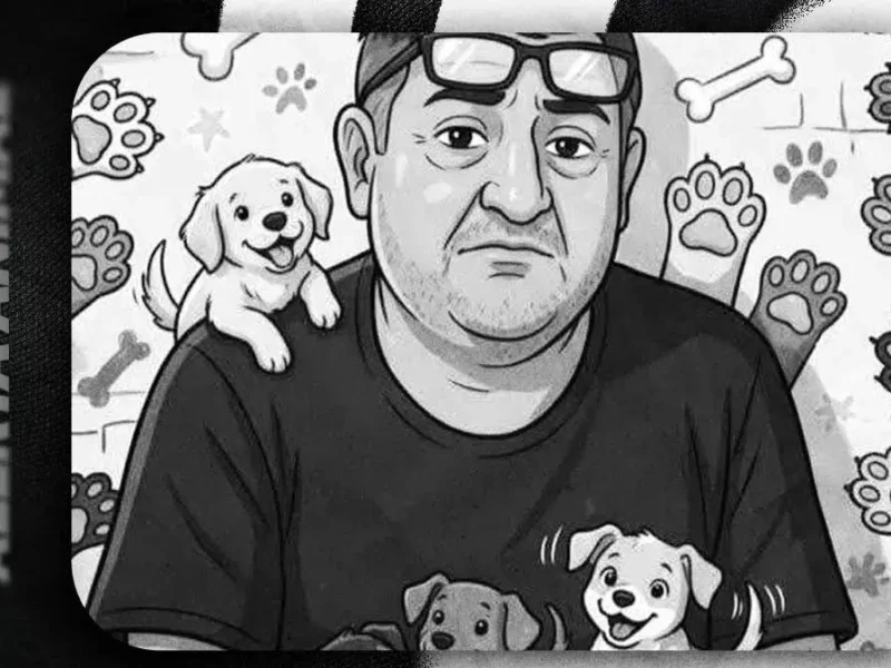Perritos despiden a Daniel Vargas, fundador de “Patitas Pintadas” en Izúcar de Matamoros, Puebla