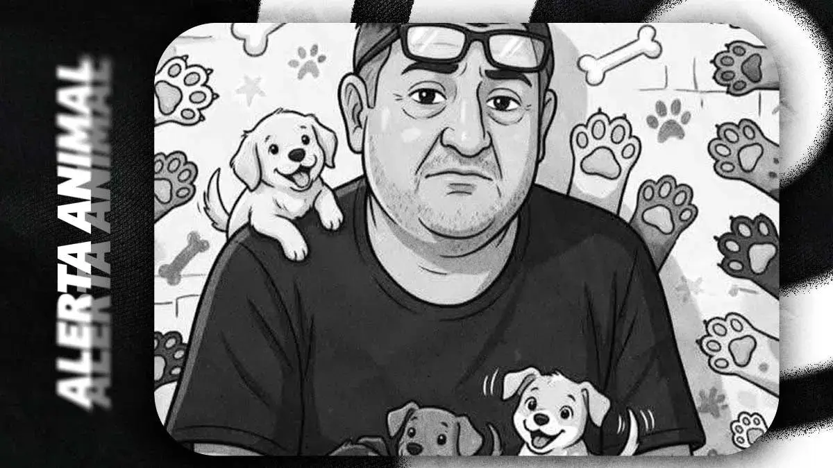 Perritos despiden a Daniel Vargas, fundador de “Patitas Pintadas” en Izúcar de Matamoros, Puebla