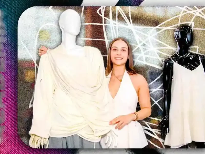 Alumna de Ibero Puebla crea Soma Gaia, marca textil enfocada en la maternidad temprana