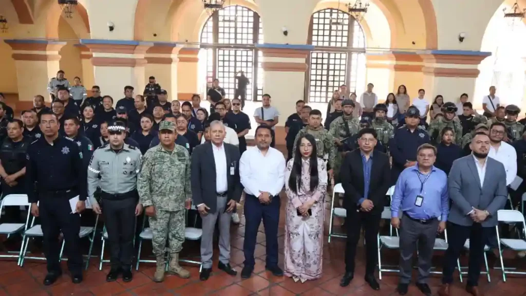 Gobierno federal, estatal y municipal fortalecen estrategia nacional de paz en Tehuacán; refuerzan coordinación y capacitación en seguridad