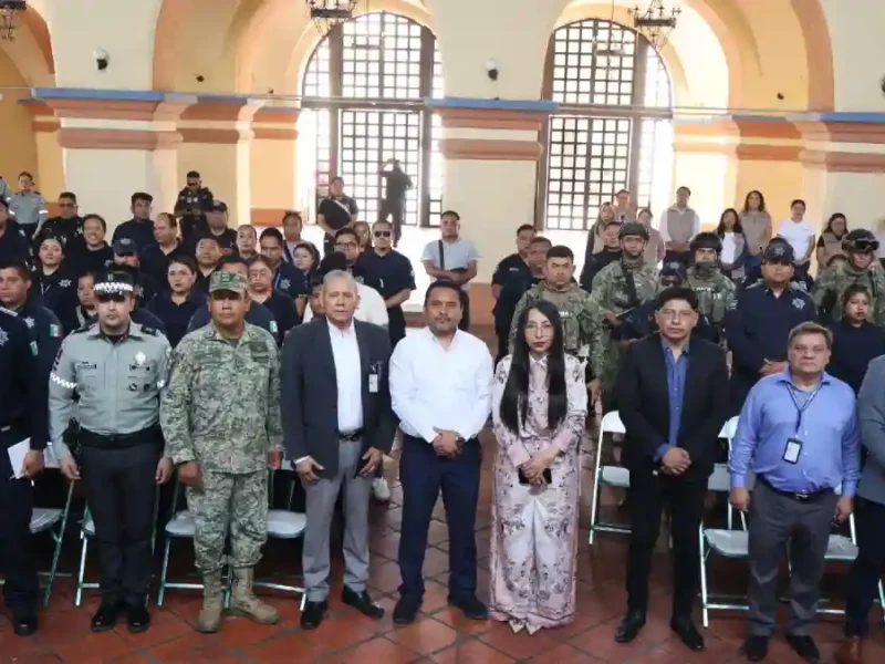 Gobierno federal, estatal y municipal fortalecen estrategia nacional de paz en Tehuacán; refuerzan coordinación y capacitación en seguridad