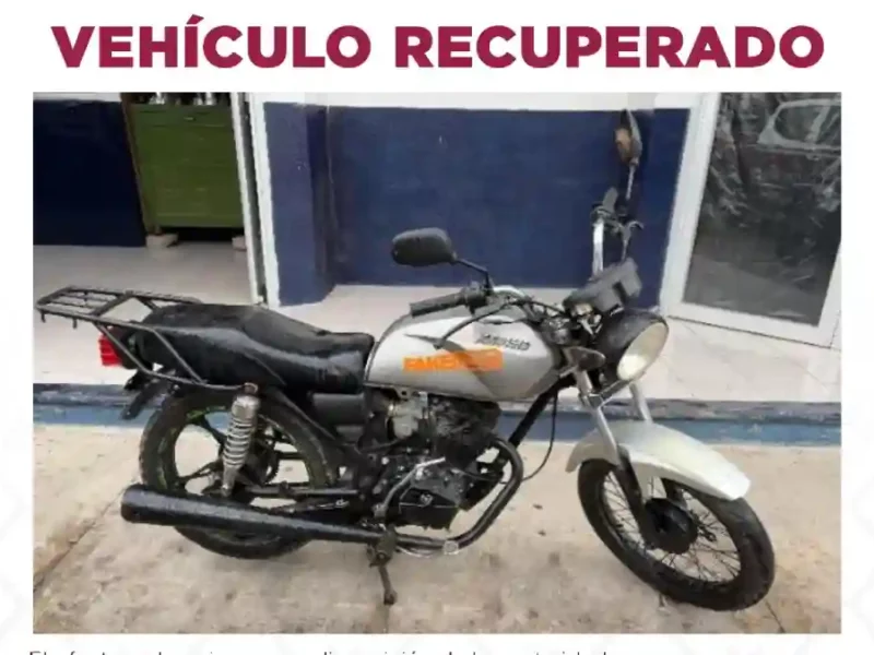 Policía Municipal de Tehuacán recupera vehículo robado en Santa María Coapan