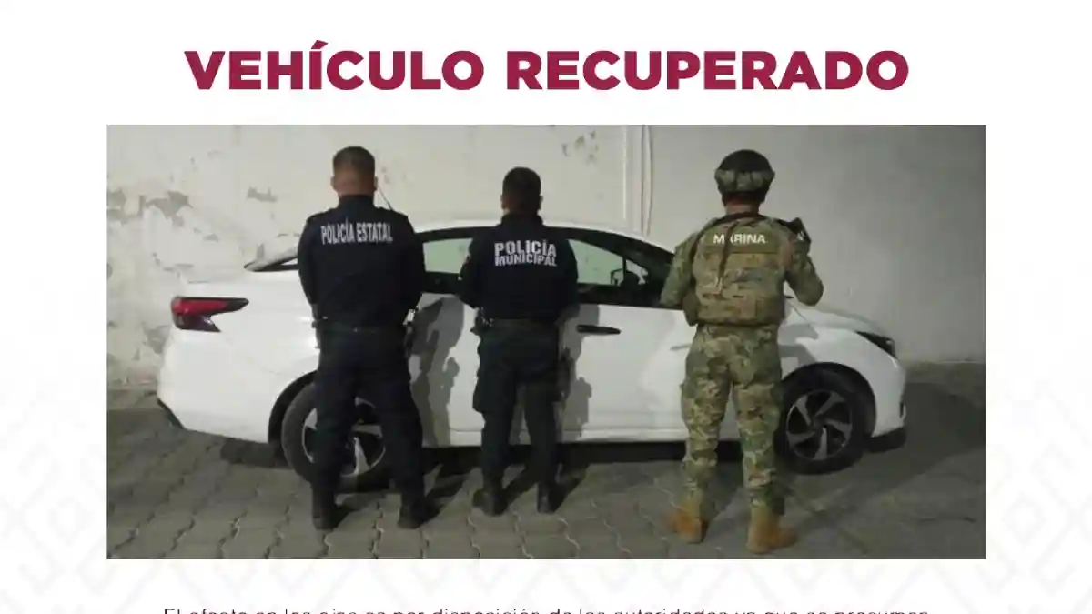 Policía Municipal de Tehuacán refuerza operativos y recupera vehículo robado en la colonia Puebla